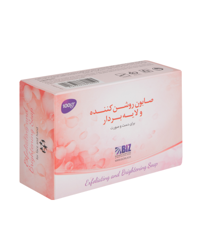 صابون روشن کننده و لایه بردار